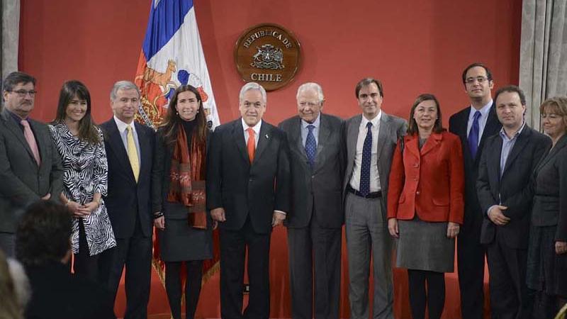 Salón Montt Varas del Palacio de La Moneda ´
