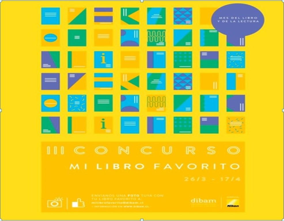 Afiche del III Concurso "Mi Libro Favorito"