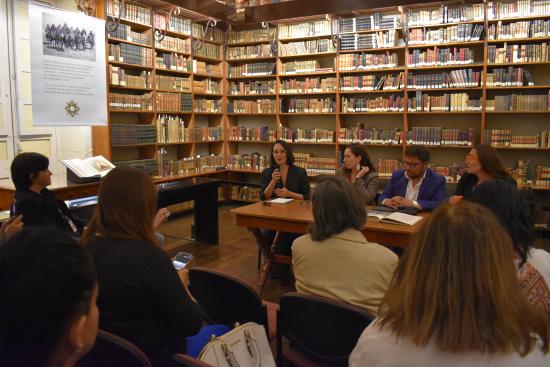 Vista del conversatorio
