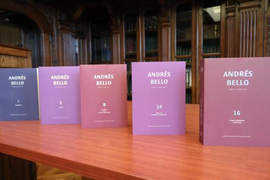 Obras Completas de Andrés Bello, Ediciones Biblioteca Nacional.