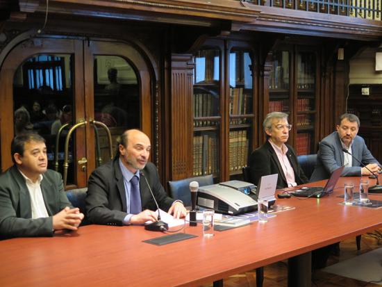 José Mancilla, Ángel Cabeza, Gonzalo Oyarzún y Alan Trampe.