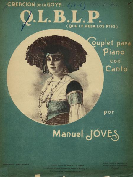 Carátula de la canción "Q.L.B.L.P." (Que le besa los pies) de Manuel Jovés Carátula de la canción "Q.L.B.L.P." (Que le besa los pies) de Manuel Jovés