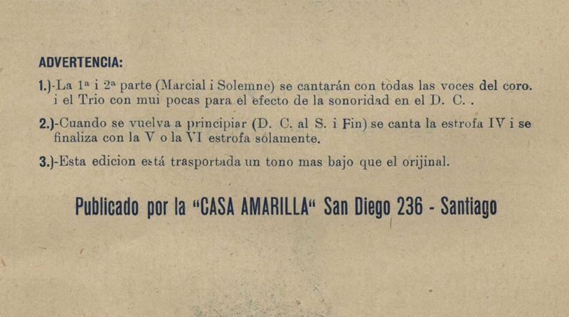 Himno Patria Nueva (detalle)